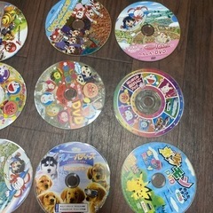 幼児　キッズ向け　DVD 10枚セット❣️ドラえもん　アンパンマン　ポケモン　などの画像