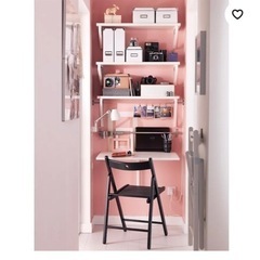 IKEA FRÖSVI フロースヴィ 折りたたみチェア ブラックの画像