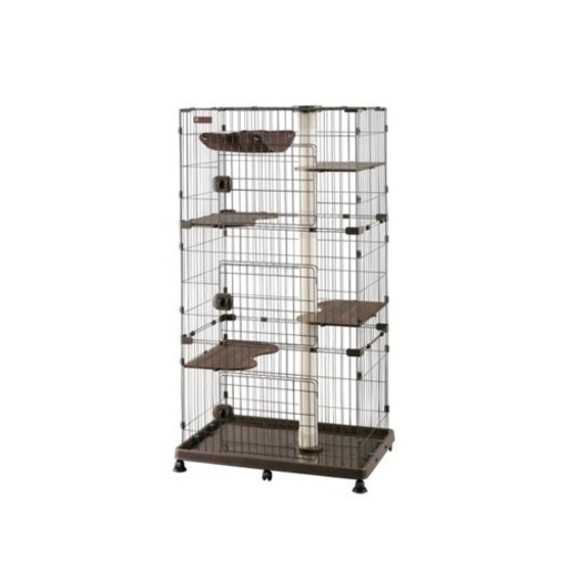 キャットケージ　3段　猫トイレ　セット