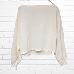 GUの透け感シャツ　ブラウスの画像