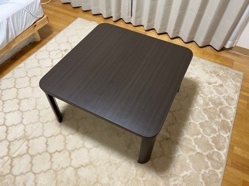 【取引中】こたつ＋毛布セット（フラットヒーター付）