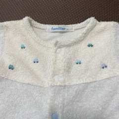 ファミリア　familiar 長袖　ロンパース　カバーオール　70の画像