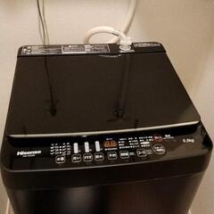 [早期売却希望]ハイセンス　HW-G55EK 5.5kg 洗濯機の画像