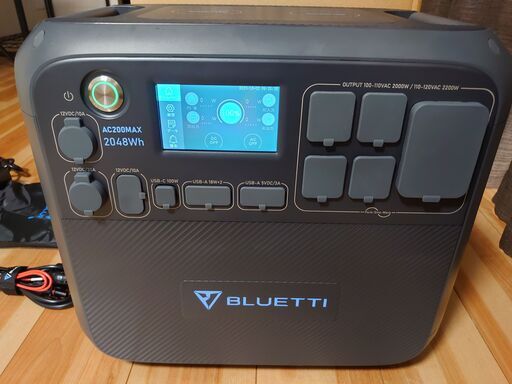 BLUETTI ポータブル電源 AC200MAX