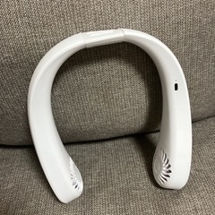 首掛け扇風機（中古品）の画像