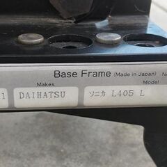 レカロシートのレール(ダイハツソニカ)　　左右セット　RECAROの画像