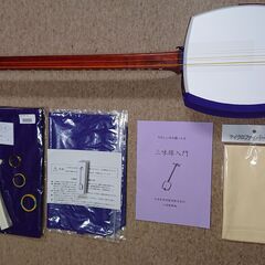 新品同様 津軽三味線 太棹 東さわり付 正寸 購入後すぐに演奏できる