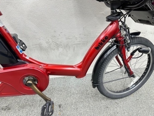 3人乗り電動自転車　子供乗せシート付き　ブリヂストンビッケポーラー　人気な車種　