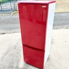 人気の赤色♪☆★シャープ SHARP 冷凍冷蔵庫 下冷凍庫 16...
