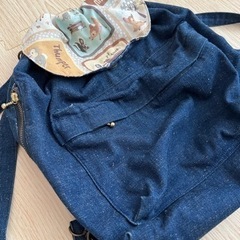 4WAYリュック ハンドメイド 抱っこ紐リュックの画像