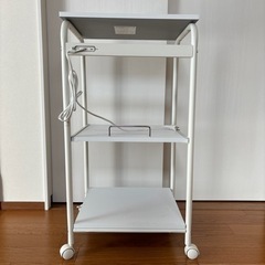 山善 キッチン収納 レンジラックの画像