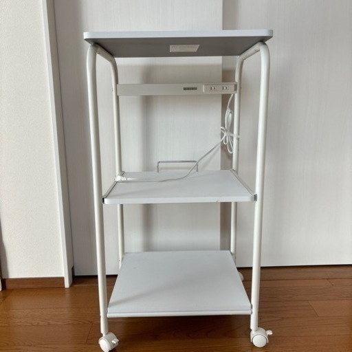 山善 キッチン収納 レンジラック