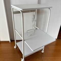 山善 キッチン収納 レンジラックの画像