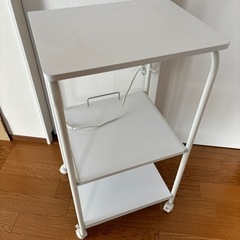 山善 キッチン収納 レンジラックの画像
