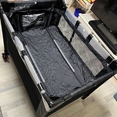 12月末終了　不足部品あり　カトージ　KATOJI プレイヤードNewYorkBaby 63408 ミニベビーベッド　サークル　の画像