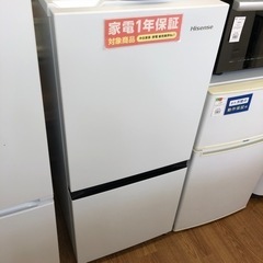 安心の1年保証付！！Hisense 2ドア冷蔵庫 売ります！取りに来れる方