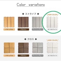 【タンスのゲン】人工木ウッドパネル ジョイント式30×30cmの画像