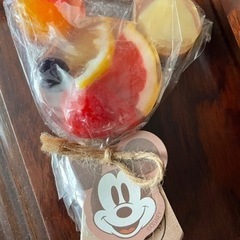 ディズニー　キャンディソープ　石鹸　フルーツの画像