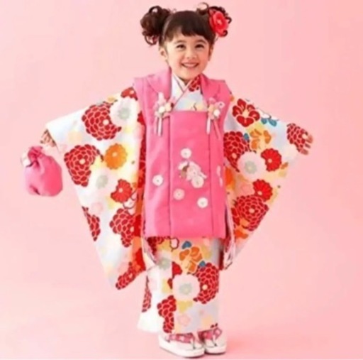 女の子　着物　セット　七五三
