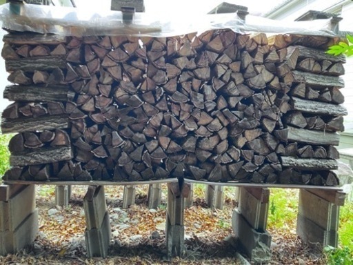 薪　広葉樹　近隣無料配達　④