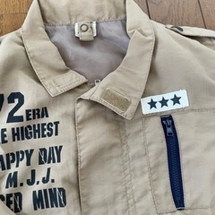 札幌市　○130センチ　moujonjon ジャケットの画像