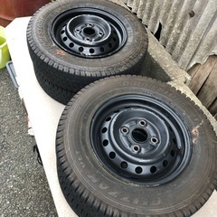 鉄チンホイール 