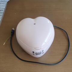 ハートライスクッカー LRCK-401 ハート型炊飯器 3.5合炊き アズマの画像