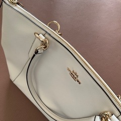 新品　コーチ　バッグ　白の画像