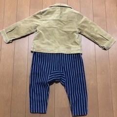 80センチ　綿　全開　ベビー服の画像
