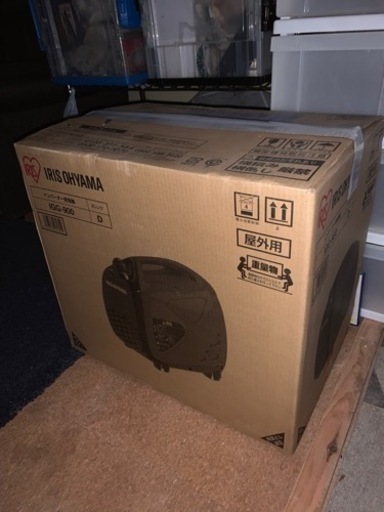 ☆新品☆アイリスオオヤマ☆インバータ発電機IGG-900