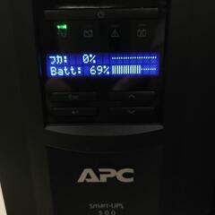 無停電電源装置　APC Smart-UPS 500の画像