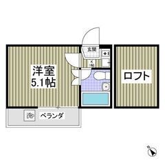 💙💙敷礼０😍《1K》立川市🐻立川駅から徒歩15分！一人暮らしの方...