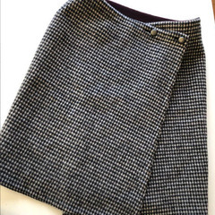 イエナ　ダブルフェイス　リバーシブルスカート　40の画像