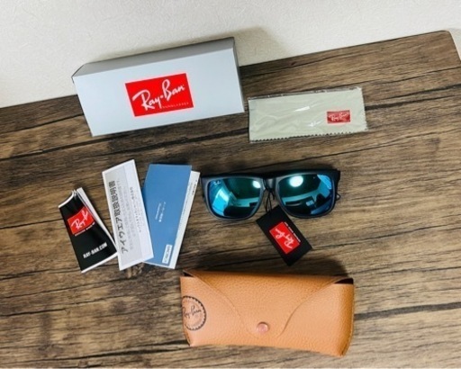 【美品】レイバン サングラス Ray-Ban Justin Classic 55 sunglasses