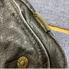 グランドストーン　ショルダーバッグ　グレーの画像