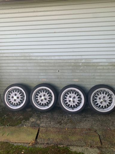 BBS アルミタイヤセット　引っ張り　165 45 15 15インチ
