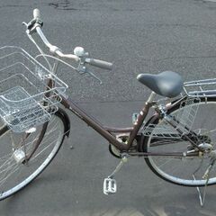 27インチ ? 中古 自転車 10800円 ?6段切替 ?鍵新品！ ?オートライト付 新規防犯登録料コミ 861