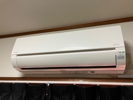 (取り引き決定しました)エアコン 日立 白くまくん 2019年製