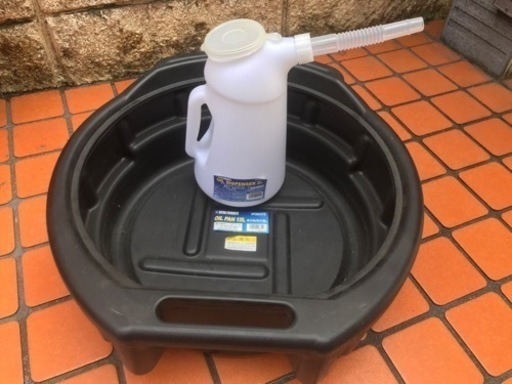 アストロプロダクツ　オイルパン15lとオイルデイスペンサー2l