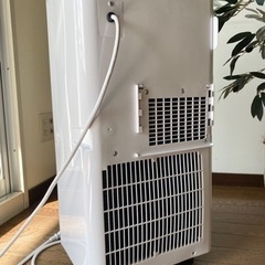 移動式エアコン(ホワイト、ほぼ新品)の画像