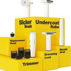 ペット　グルーミングセット　　強力な吸引力、　グルーミング、バリカンの画像