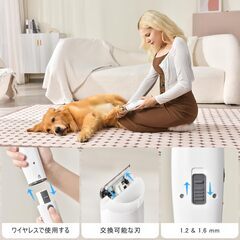 ペット　グルーミングセット　　強力な吸引力、　グルーミング、バリカンの画像