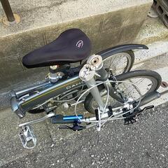 DAHON mu sl 451ホイール 折りたたみ 9段 8.8kgの画像