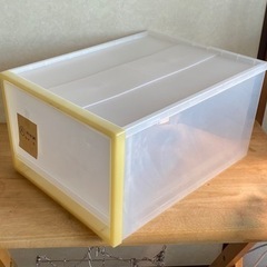 無印良品　ポリプロピレン収納ケース・大・Ａ