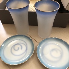 一口ビールセット　5客の画像