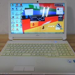 富士通 ノートパソコン LIFEBOOK AH55/G/中古特価良品