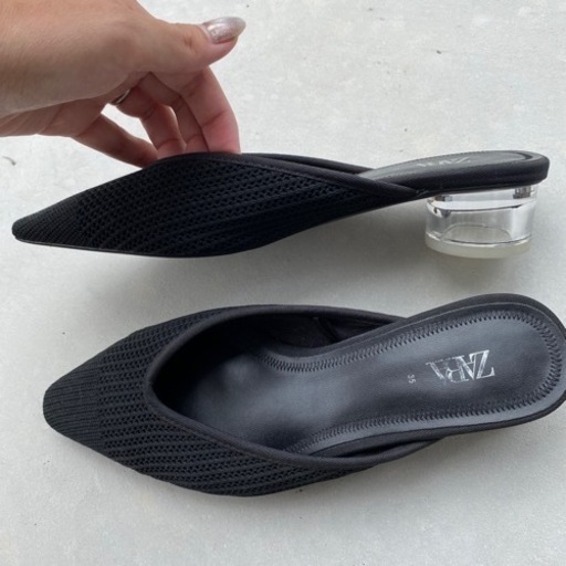 ZARA   ミュール　パンプス