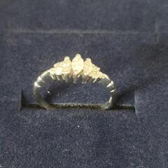 プラチナ900 天然ダイヤモンドリング