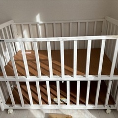 ベビーベッド 布団サイズ120×70の画像
