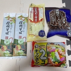 (お取引予定有)ちゃんぽん 蕎麦 かりんとう チューペット